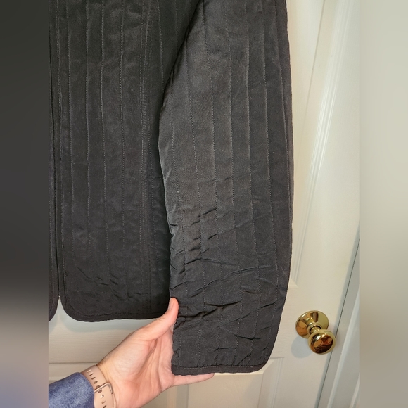 ESPRIT quilted black jacket. Size XL vintage - Picture 3 of 8